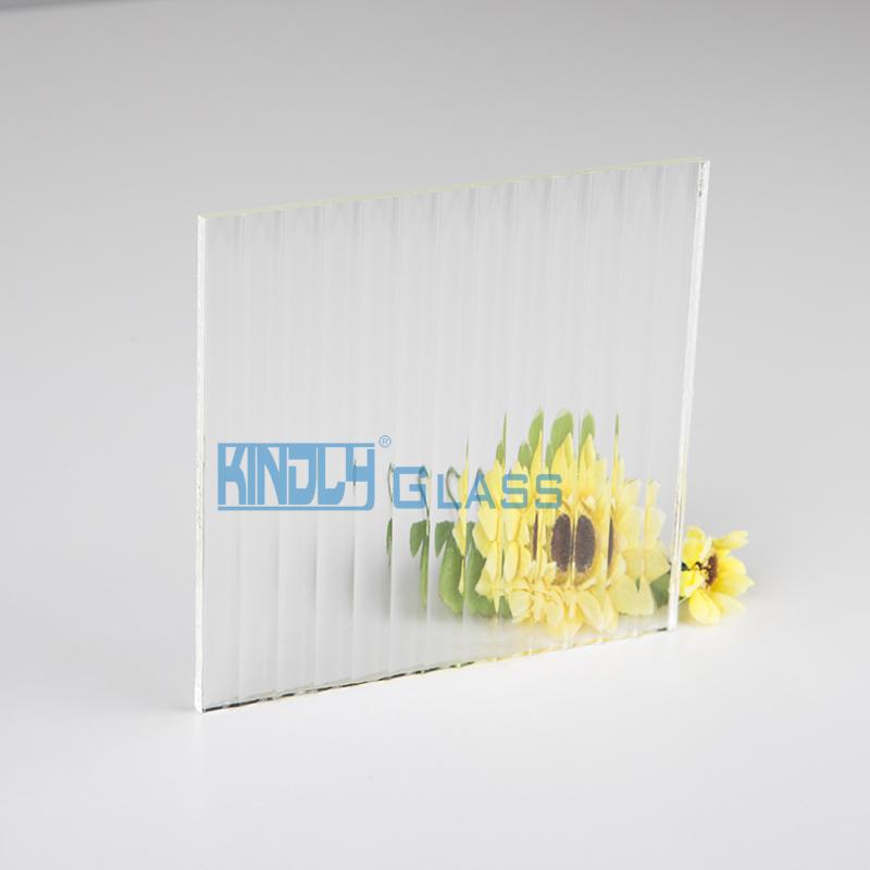 Ultra Clear Nappelite w=21mm Rolled Glass